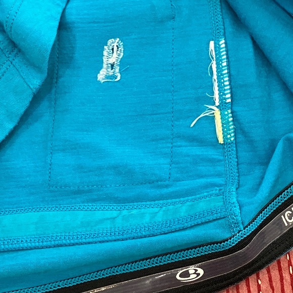 Icebreaker GT women’s medium Turquoise Sleeveless Performance run Top - Picture 14 of 16